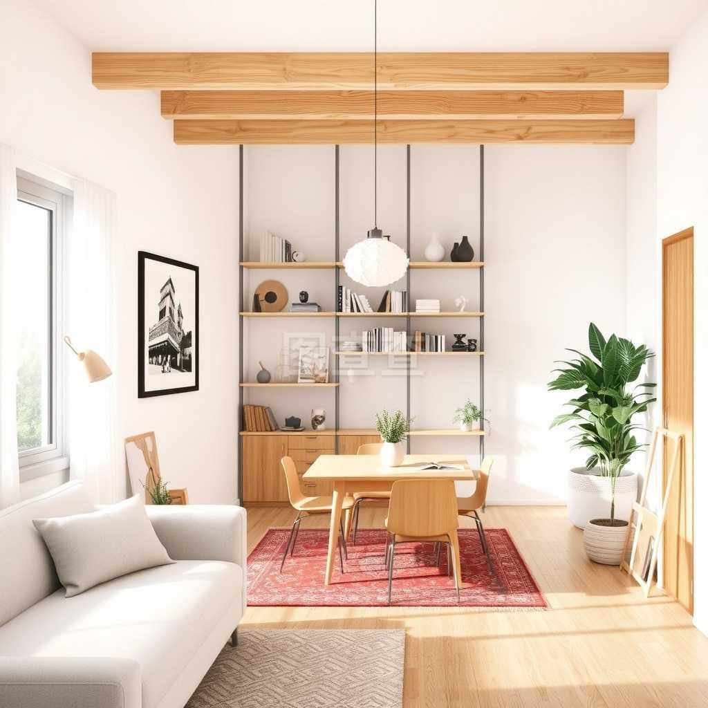 用于設計師和施工人員矢量的應用程序,家庭內視圖3D結構,室內物品,書架和書籍。管理的特殊工具。室內建筑,室內裝飾